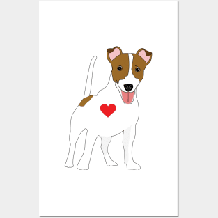 Jack Russell Terrier Posters and Art